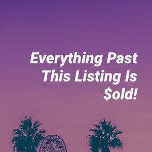 💲💸 Sold Items 🤑